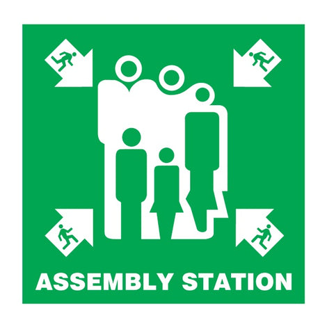 IMO Symbol Assembly Station IMPA 334124 300x300mm